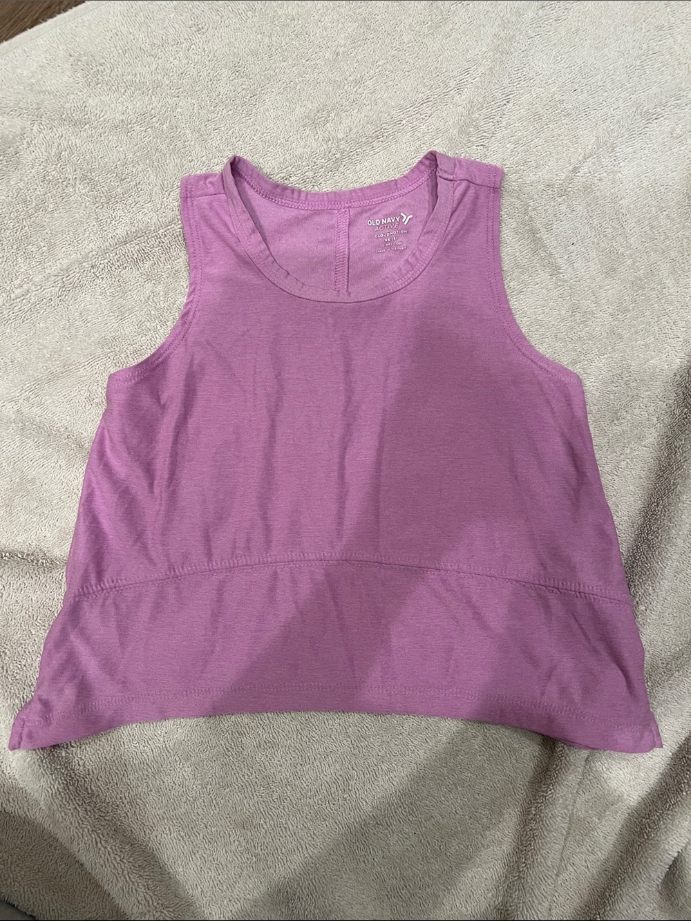Old Navy Women's Purple Cropped Tank